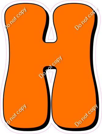HP 23.5" Individuals - Flat Orange H