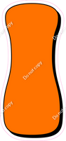 HP 23.5" Individuals - Flat Orange I