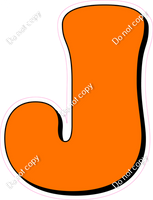 HP 23.5" Individuals - Flat Orange J