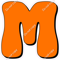 HP 23.5" Individuals - Flat Orange M