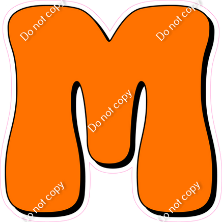 HP 23.5" Individuals - Flat Orange M