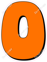 HP 23.5" Individuals - Flat Orange O