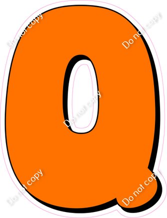 HP 23.5" Individuals - Flat Orange Q