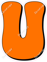 HP 23.5" Individuals - Flat Orange U
