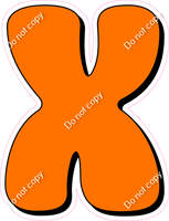 HP 23.5" Individuals - Flat Orange X