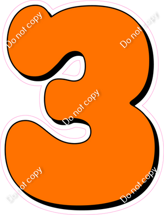 HP 23.5" Individuals - Flat Orange 3
