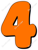 HP 23.5" Individuals - Flat Orange 4