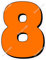 HP 23.5" Individuals - Flat Orange 8