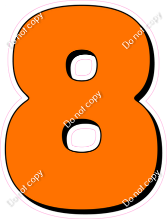 HP 23.5" Individuals - Flat Orange 8