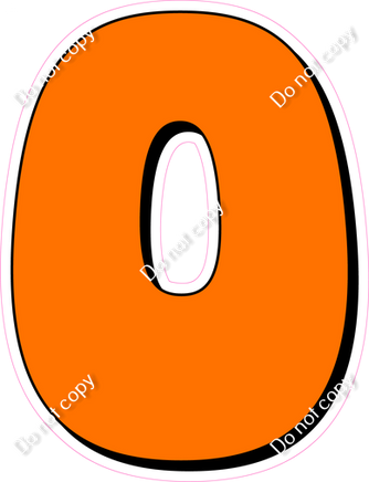 HP 23.5" Individuals - Flat Orange
