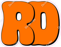 HP 23.5" Individuals - Flat Orange RD