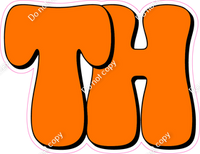 HP 23.5" Individuals - Flat Orange TH