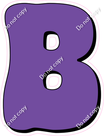 HP 23.5" Individuals - Flat Purple B