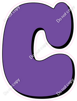 HP 23.5" Individuals - Flat Purple C