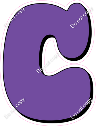 HP 23.5" Individuals - Flat Purple C