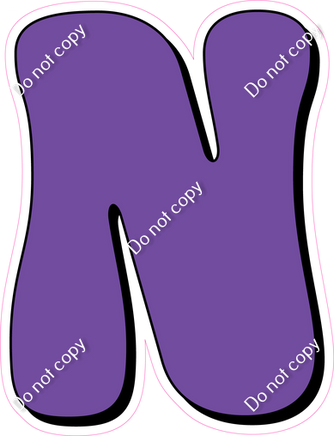 HP 23.5" Individuals - Flat Purple N