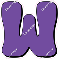 HP 23.5" Individuals - Flat Purple W
