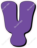 HP 23.5" Individuals - Flat Purple Y