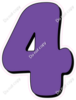 HP 23.5" Individuals - Flat Purple 4