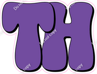 HP 23.5" Individuals - Flat Purple TH