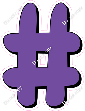 HP 23.5" Individuals - Flat Purple #