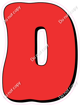 HP 23.5" Individuals - Flat Red D