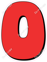 HP 23.5" Individuals - Flat Red O