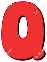 HP 23.5" Individuals - Flat Red Q
