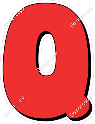 HP 23.5" Individuals - Flat Red Q