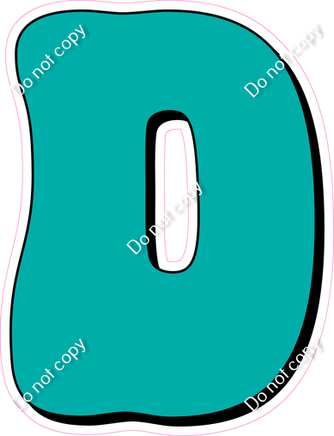 HP 23.5" Individuals - Flat Teal D