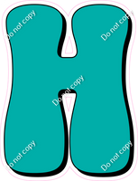 HP 23.5" Individuals - Flat Teal H