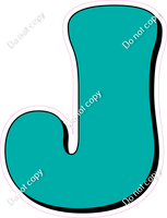 HP 23.5" Individuals - Flat Teal J