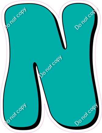 HP 23.5" Individuals - Flat Teal N