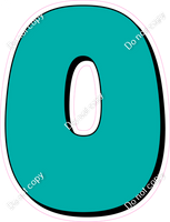 HP 23.5" Individuals - Flat Teal O