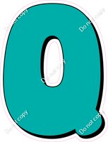 HP 23.5" Individuals - Flat Teal Q