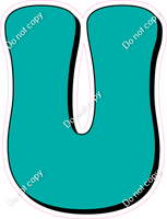 HP 23.5" Individuals - Flat Teal U