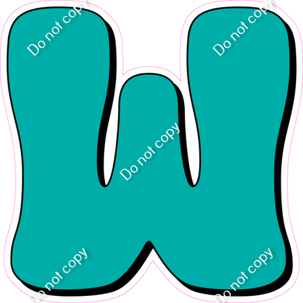 HP 23.5" Individuals - Flat Teal W
