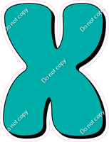 HP 23.5" Individuals - Flat Teal X