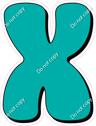 HP 23.5" Individuals - Flat Teal X