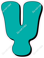 HP 23.5" Individuals - Flat Teal Y