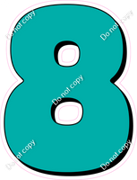 HP 23.5" Individuals - Flat Teal 8