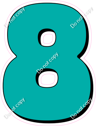 HP 23.5" Individuals - Flat Teal 8
