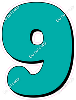 HP 23.5" Individuals - Flat Teal 9