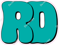HP 23.5" Individuals - Flat Teal RD