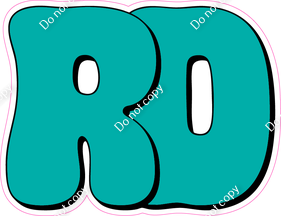 HP 23.5" Individuals - Flat Teal RD