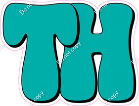 HP 23.5" Individuals - Flat Teal TH