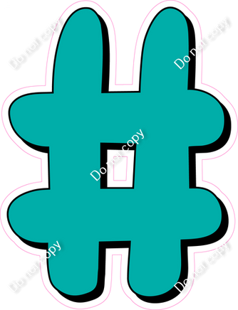 HP 23.5" Individuals - Flat Teal #