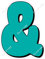 HP 23.5" Individuals - Flat Teal &