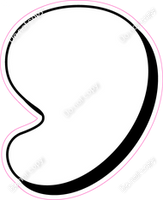 HP 23.5" Individuals - Flat White Apostrophe