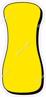 HP 23.5" Individuals - Flat Yellow I
